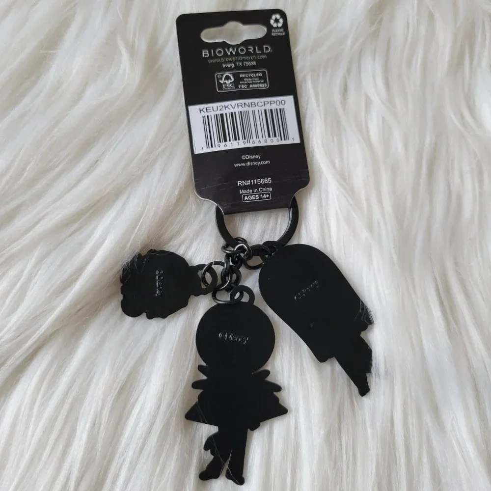 Nightmare Before Christmas Jack & Sally Keychain